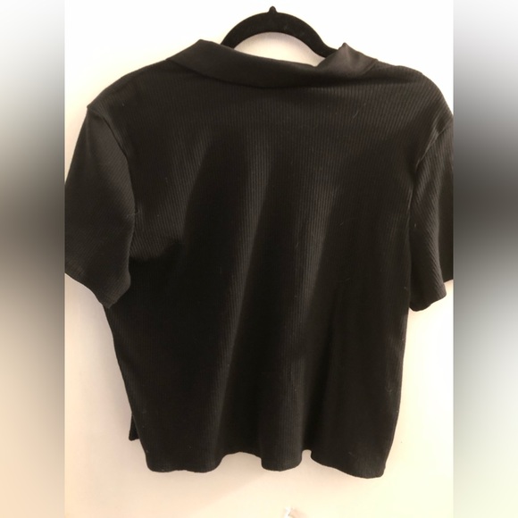 Collared crop tee - Picture 3 of 3